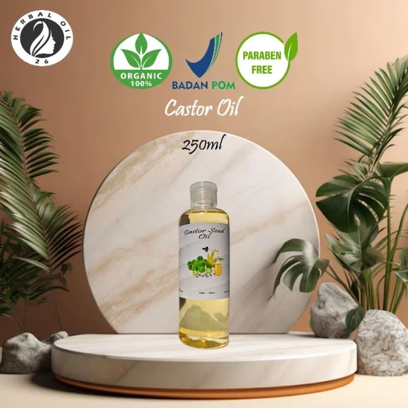 Minyak Castor/Biji Jarak - Minyak Herbal Alami Untuk Perawatan Kulit & lainnya - LD logo