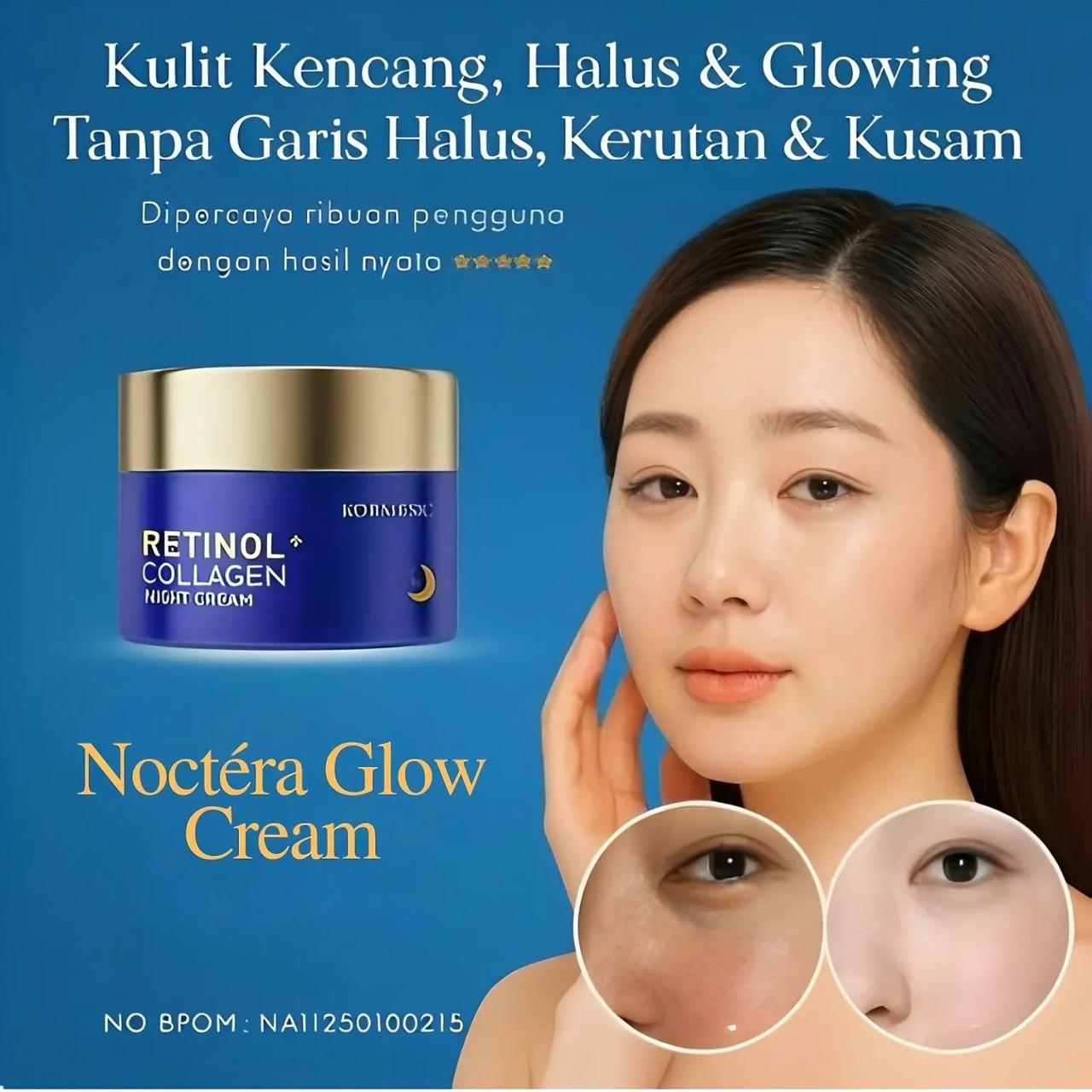 Noctera Glow Cream BPOM HK BL77-242 logo