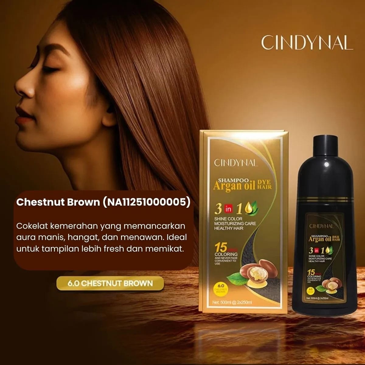Cindynal Royal HairTint Shampo SH77-ev19