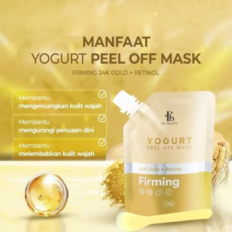 YouGlow 24K Gold + Retinol Mask BPOM US BL77