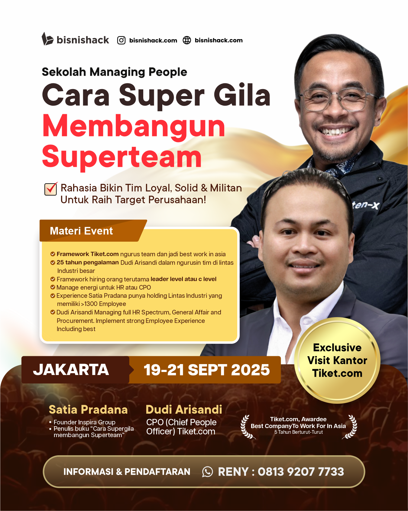 Cara Supergila Membangun Superteam logo