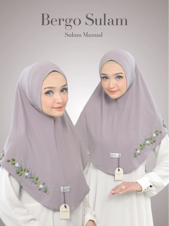 Embroidered Bergo Pad