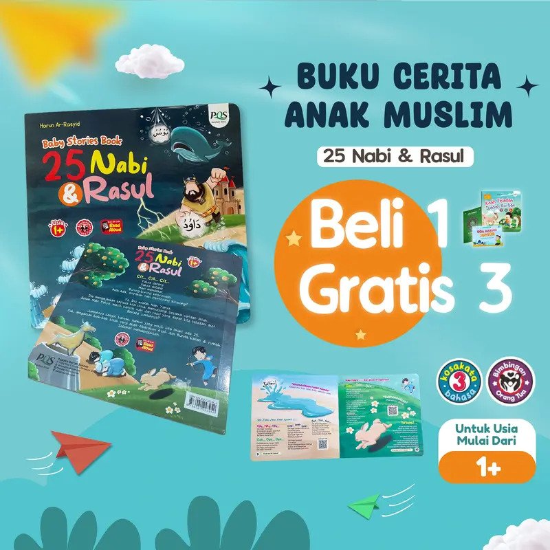 *( SFF )* Buku Kisah 25 Nabi & Rasul - BNR logo
