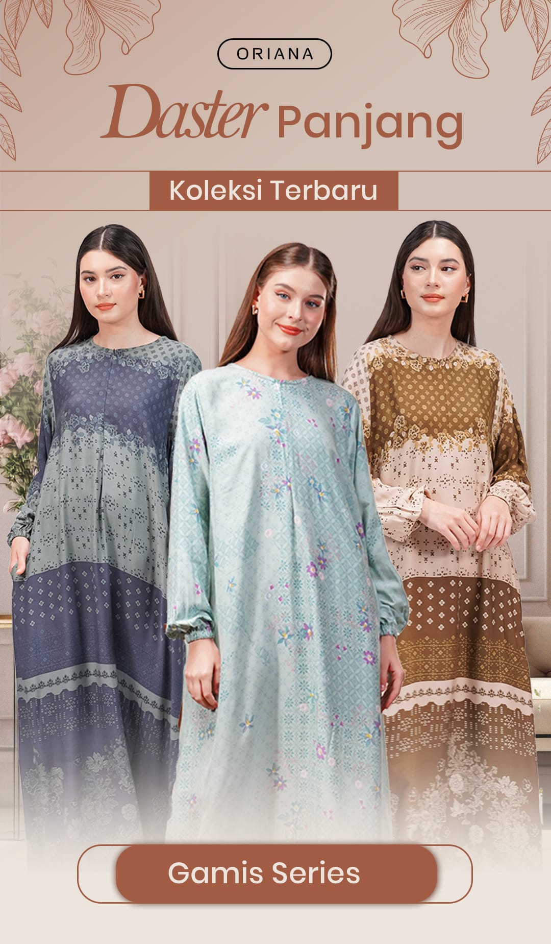 # FADS - HomeweaLongdress Danita Zelena dan Briana (146- 1 Piece) ASC logo