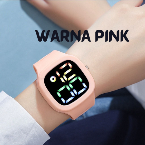 JAM TANGAN LED PRIA WANITA  PREMIUM TAHAN AIR
