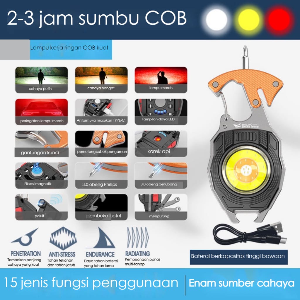 Keychain Multifungsi