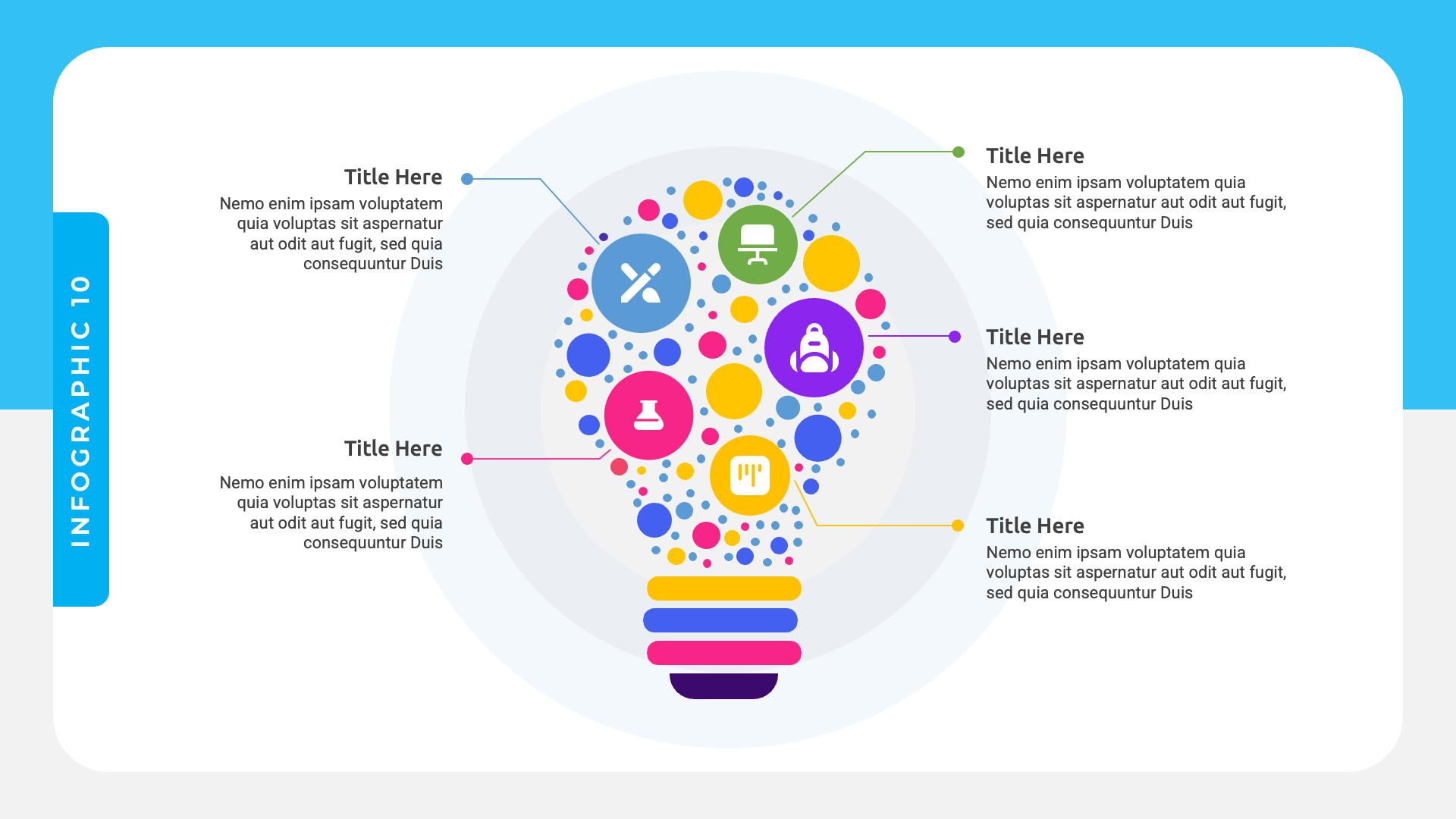 Infographic 10 - PPT Template logo