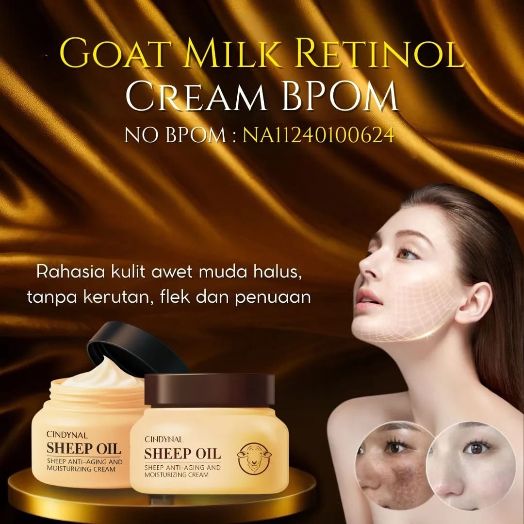 Goat Milk Retinol Cream BPOM DD/3 logo