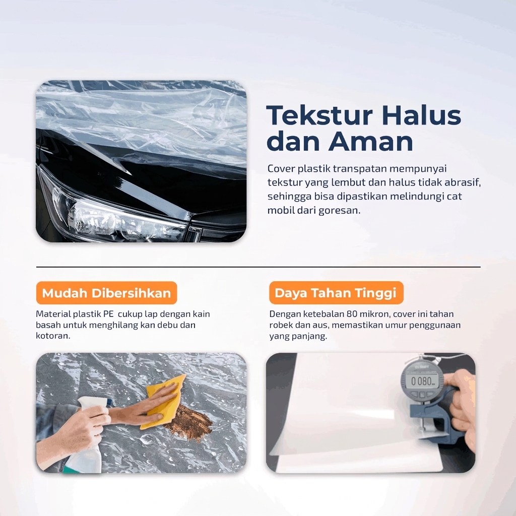 Cover Mobil Transparan
