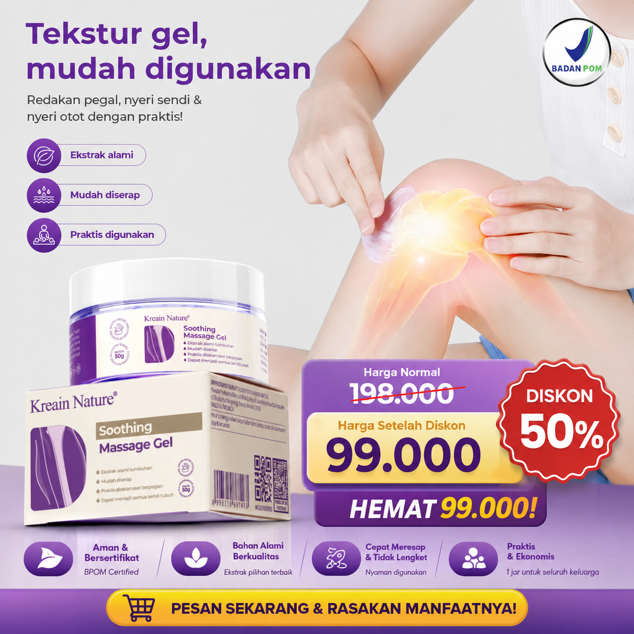 NATURE RELIEF GEL GY logo