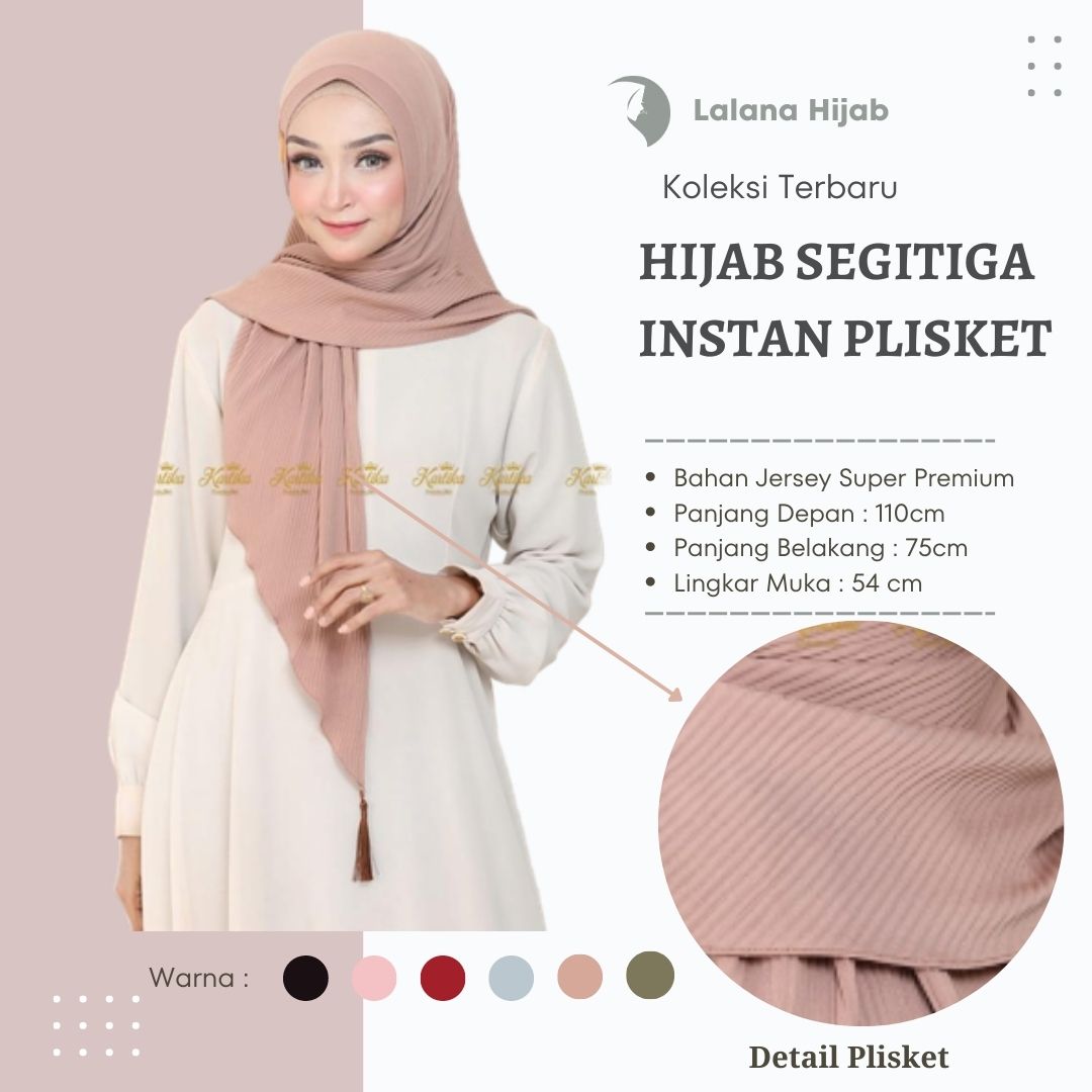 HIJAB SEGITIGA INSTAN PLISKET logo