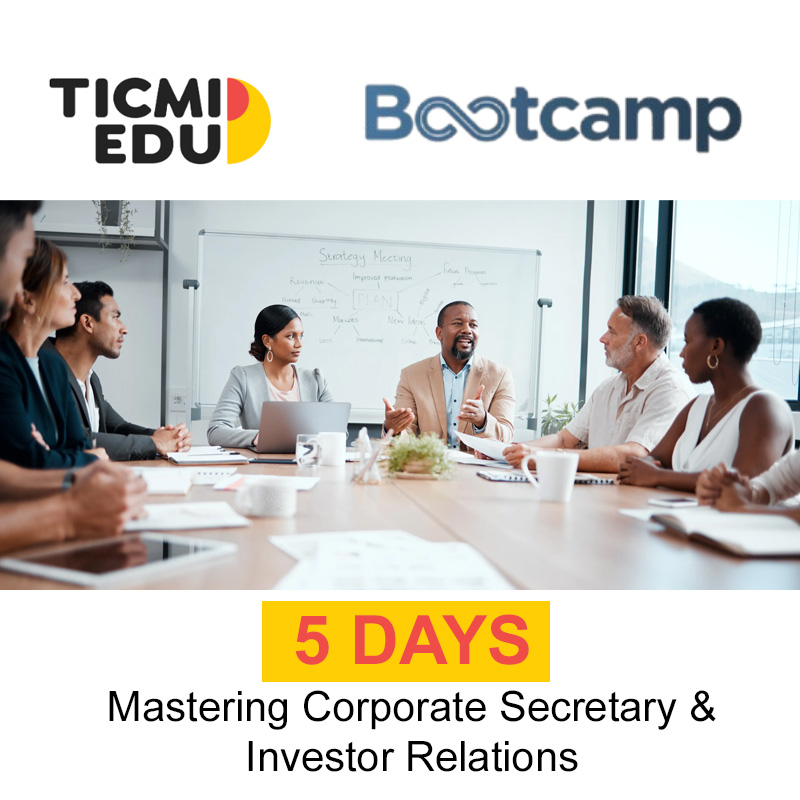 Mastering Corporate Secretary & Investor Relations Bootcamp logo