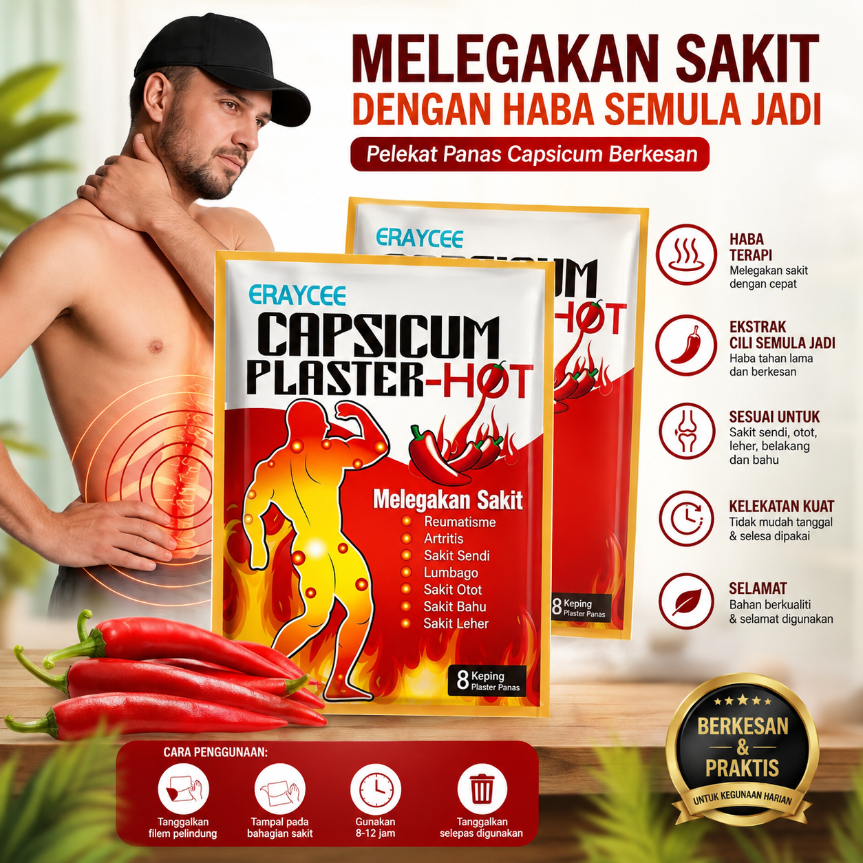 Capsicum Plaster-Hot - Jo logo