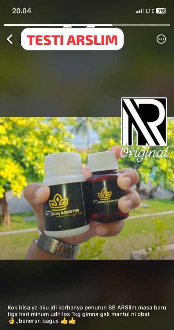 ARslimming Booster 30 Capsul