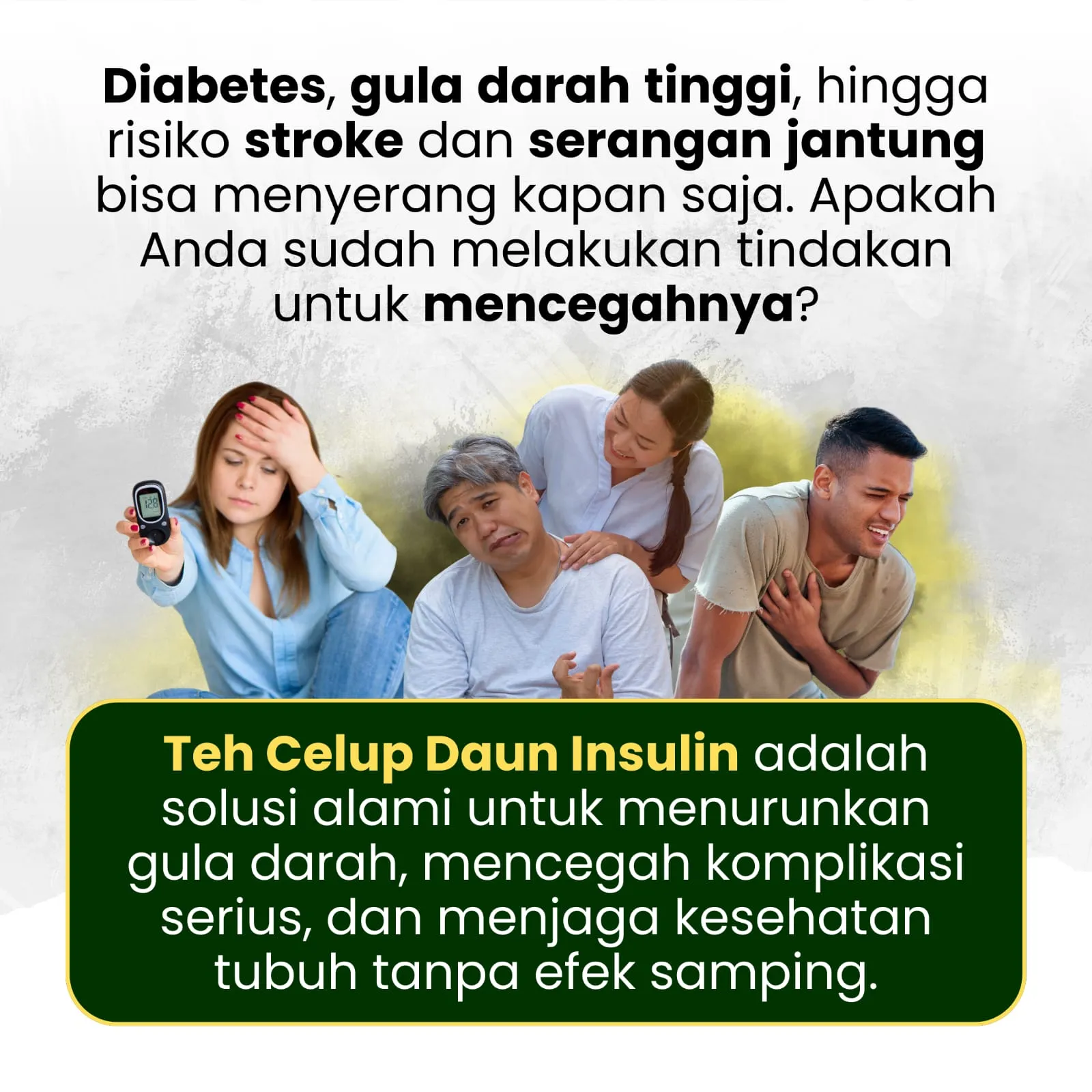 A /TEH HERBAL DAUN INSULIN TERBAIK ORIGINAL CODE SR01 logo