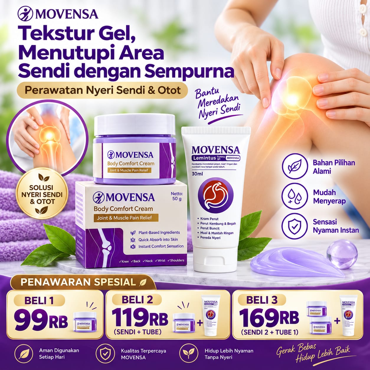 MOVENSA GEL SENDI MT SA1 B1G1 logo