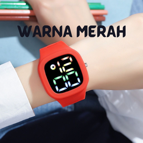 JAM TANGAN LED PRIA WANITA  PREMIUM TAHAN AIR