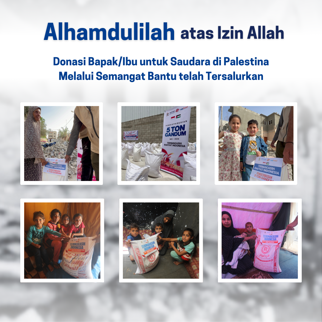 Semangat Bantu Palestina