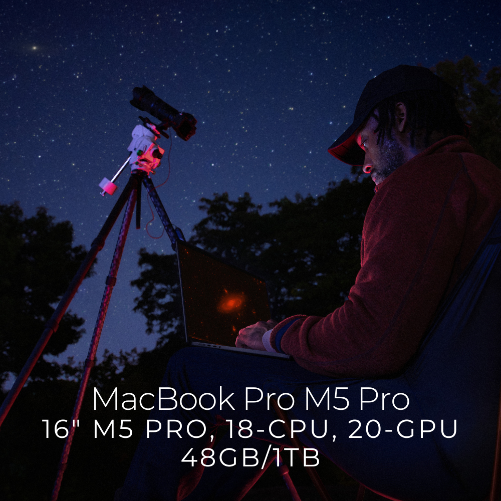 MacBook Pro (16 inch, M5 Pro, 2026) 18 CPU – 20C GPU – 48GB Unified Memory – 1TB SSD Storage logo