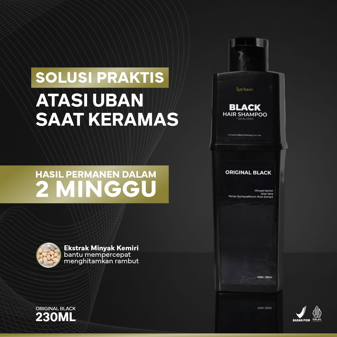 Hayhaar Shampo Penghitam Rambut