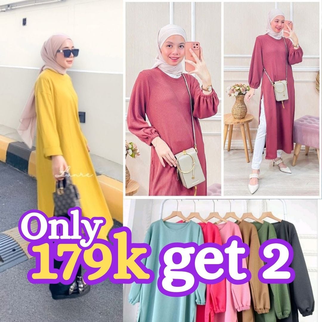 Risse Long Tunik ( FLASH SALE !!) FFBG logo