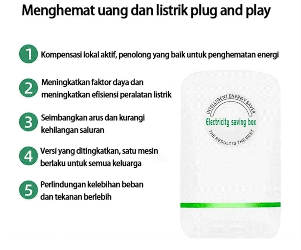 EcoListrik Penghemat Daya Listrik