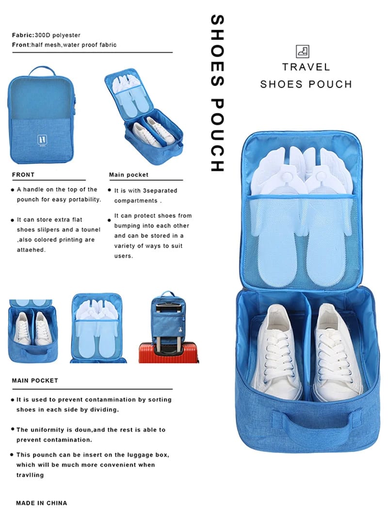 TRAVEL SHOES ORGANIZER 9