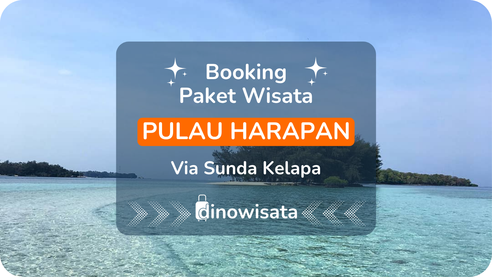 Pembayaran DP [Down Payment] Booking Paket Wisata Pulau Harapan Via Sunda Kelapa [DP Rp.650.000/org] logo