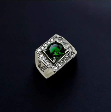 CINCIN BATU PERMATA MEWAH DAN ELEGAN - X1 LD