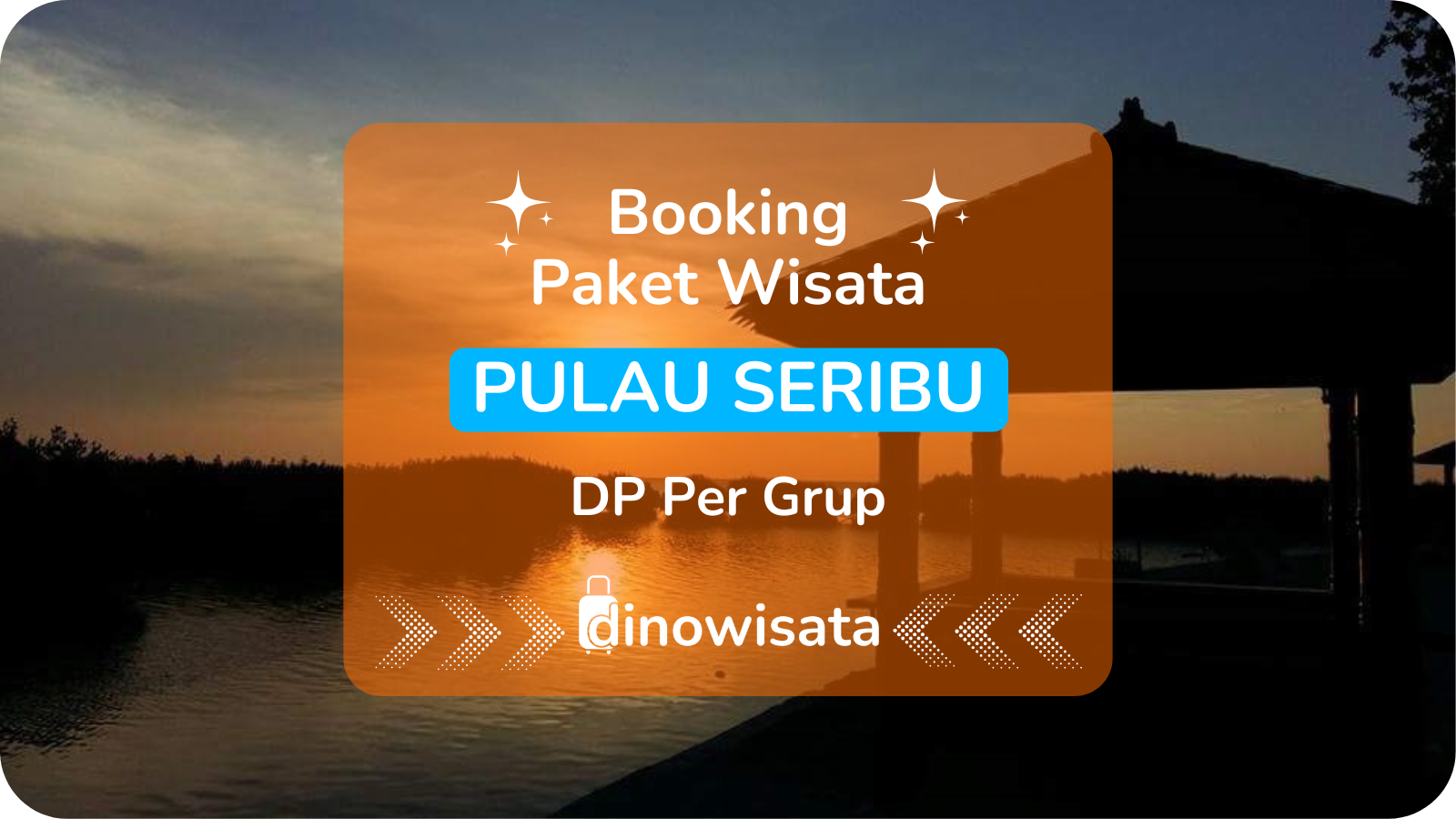 Pembayaran DP [Down Payment] Booking Paket Wisata Pulau Seribu [DP Rp.10.000.000/grup] logo