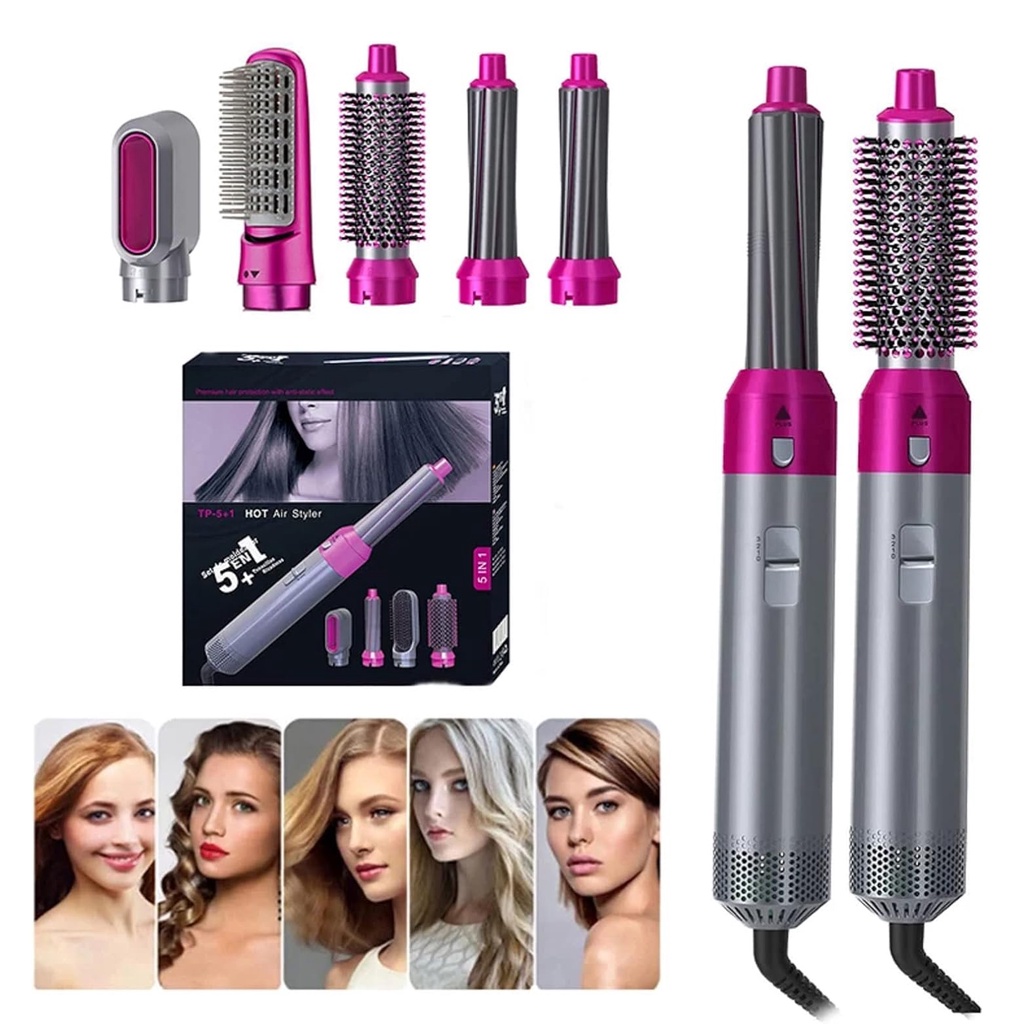 Hot Air Styler 5 in 1 Sisir Pengering Pelurus Rambut ⚡ logo