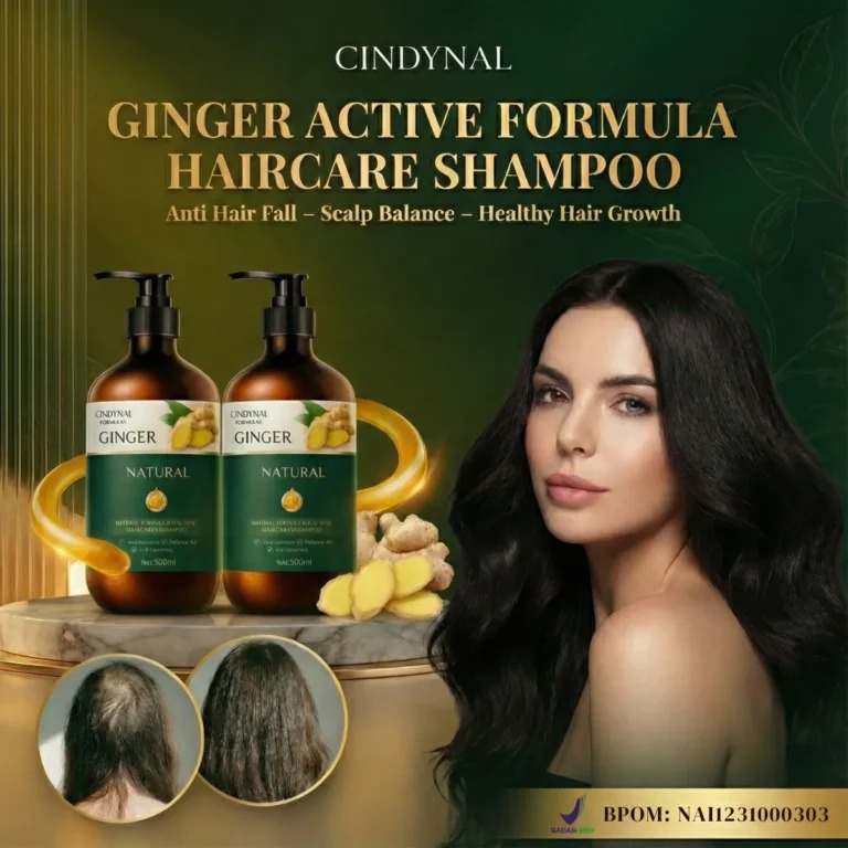 Shampoo Natural Ginger BPOM MR62-B4 logo
