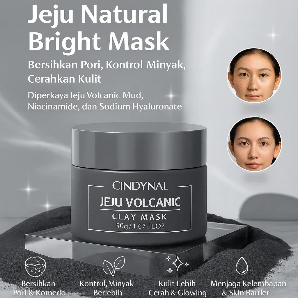 Jeju Natural Bright Mask BPOM MR77-HK112