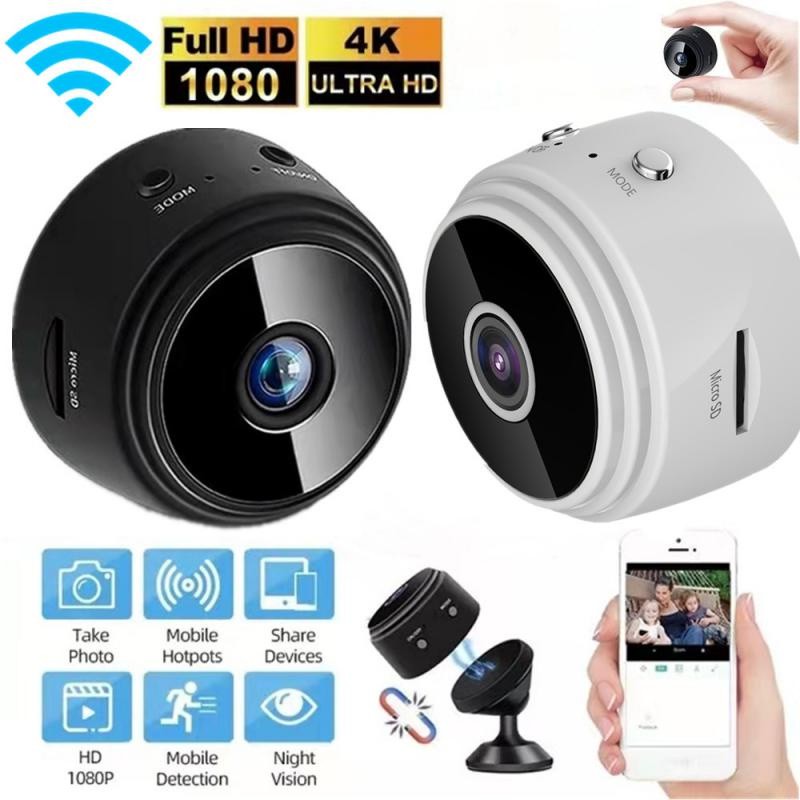 CCTV Wireless A9 Mini Camera Wifi HD 1080P Micro v380 Kamera Pengintai Tersembunyi Kecil Smart logo