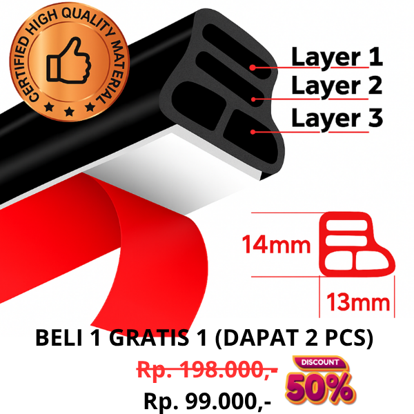 Soundproof Car (karet peredam pintu mobil) logo