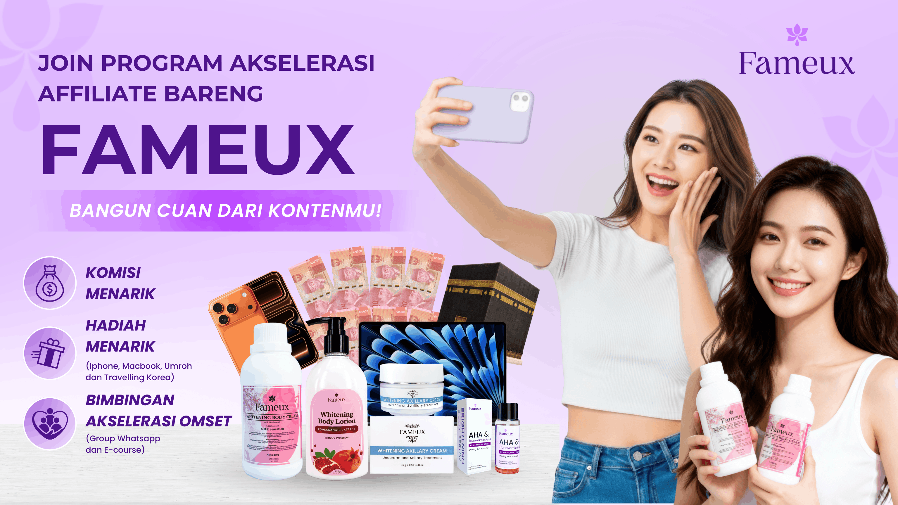 Fameux Program Akselerasi Affiliate logo