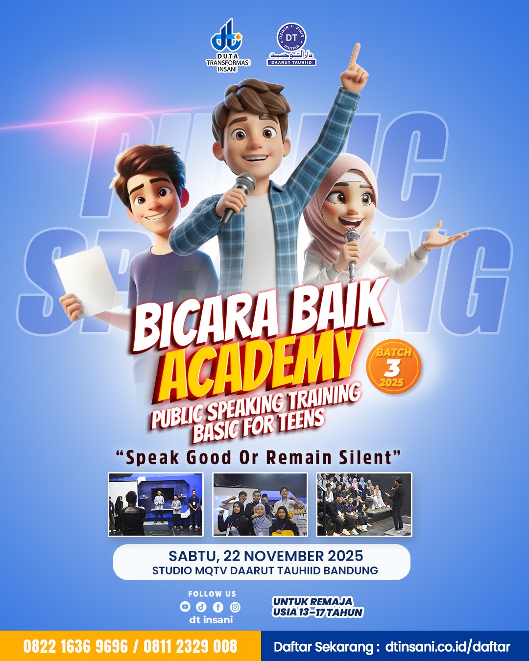 Bicara Baik Academy Januari 2026 logo