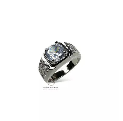 CINCIN BATU PERMATA MEWAH DAN ELEGAN - X1 LD