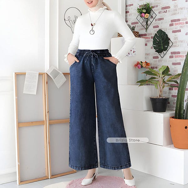 Long Culottes Jeans FE02