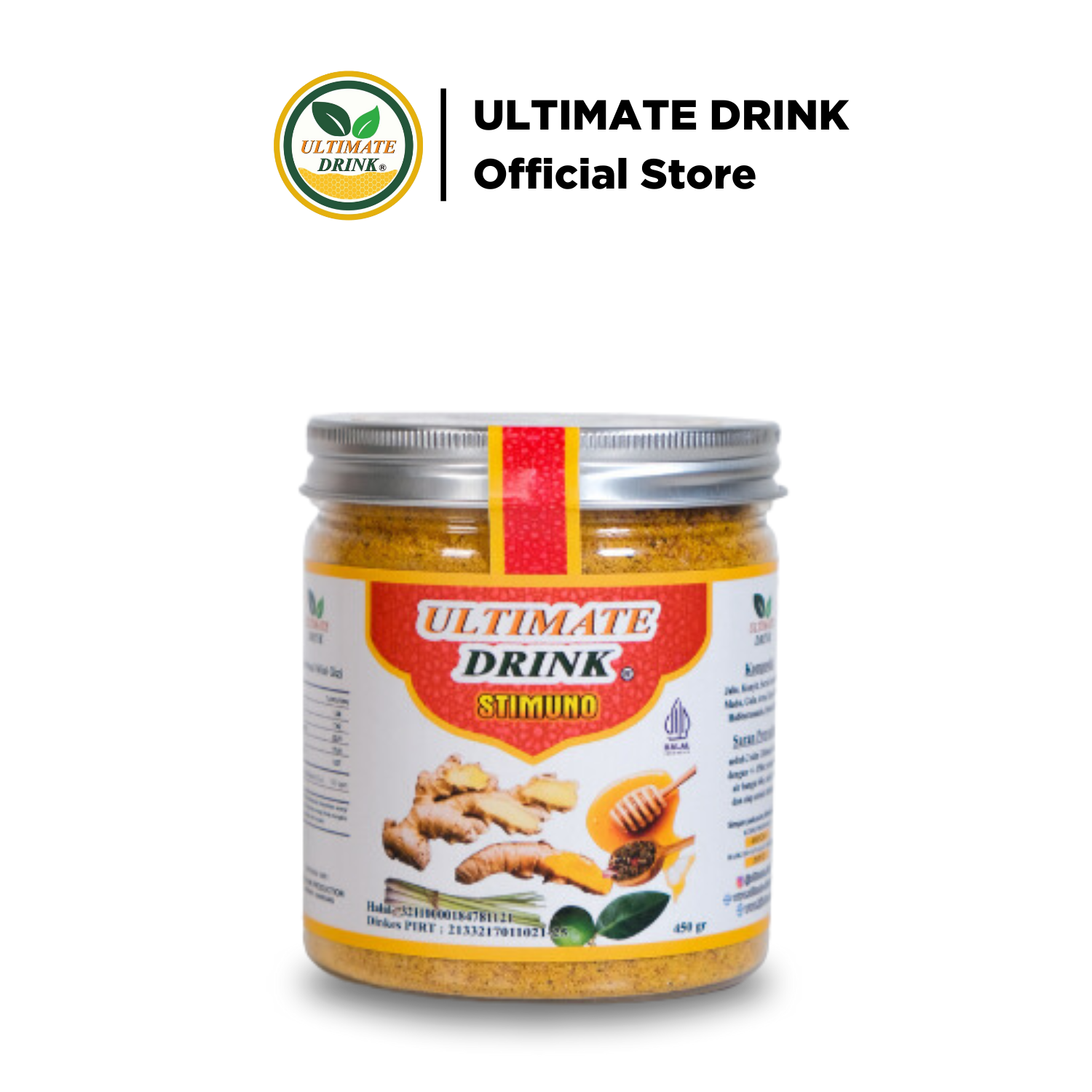 Ultimate Drink - Stimuno 450gr logo