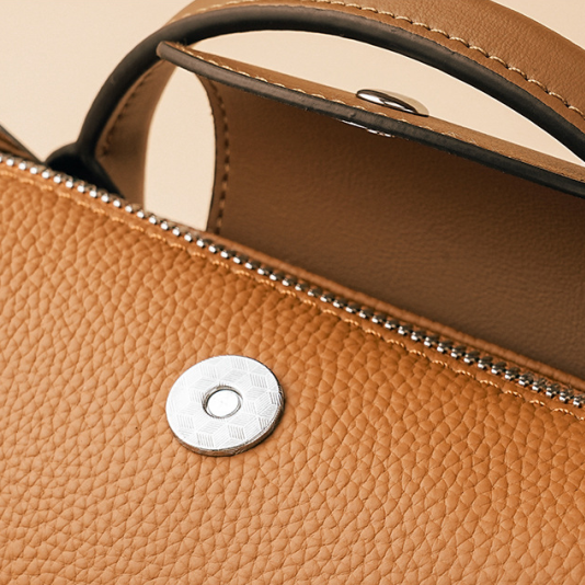 Leather Casual Clutch