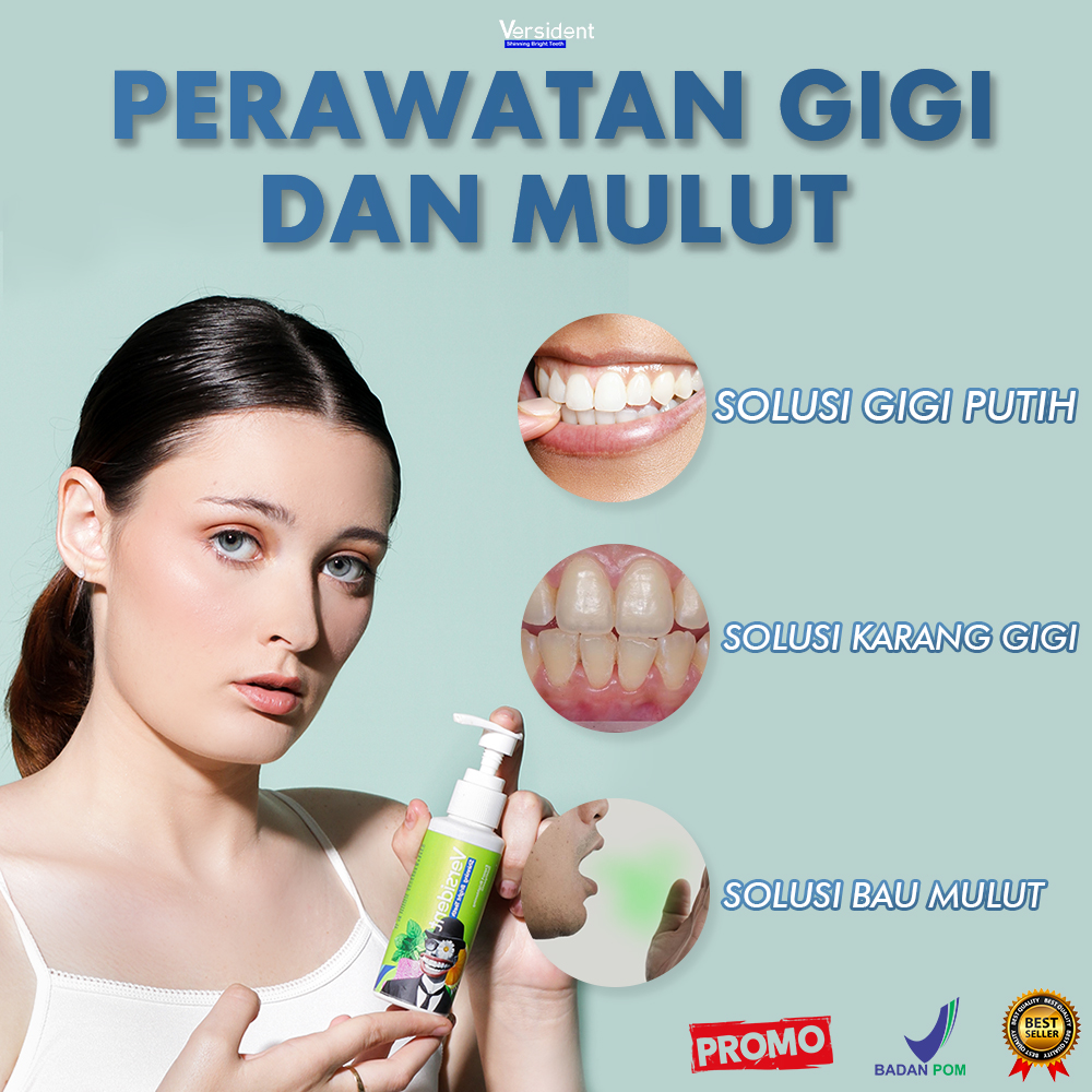 Versident Pasta Pemutih Gigi - Tk den logo