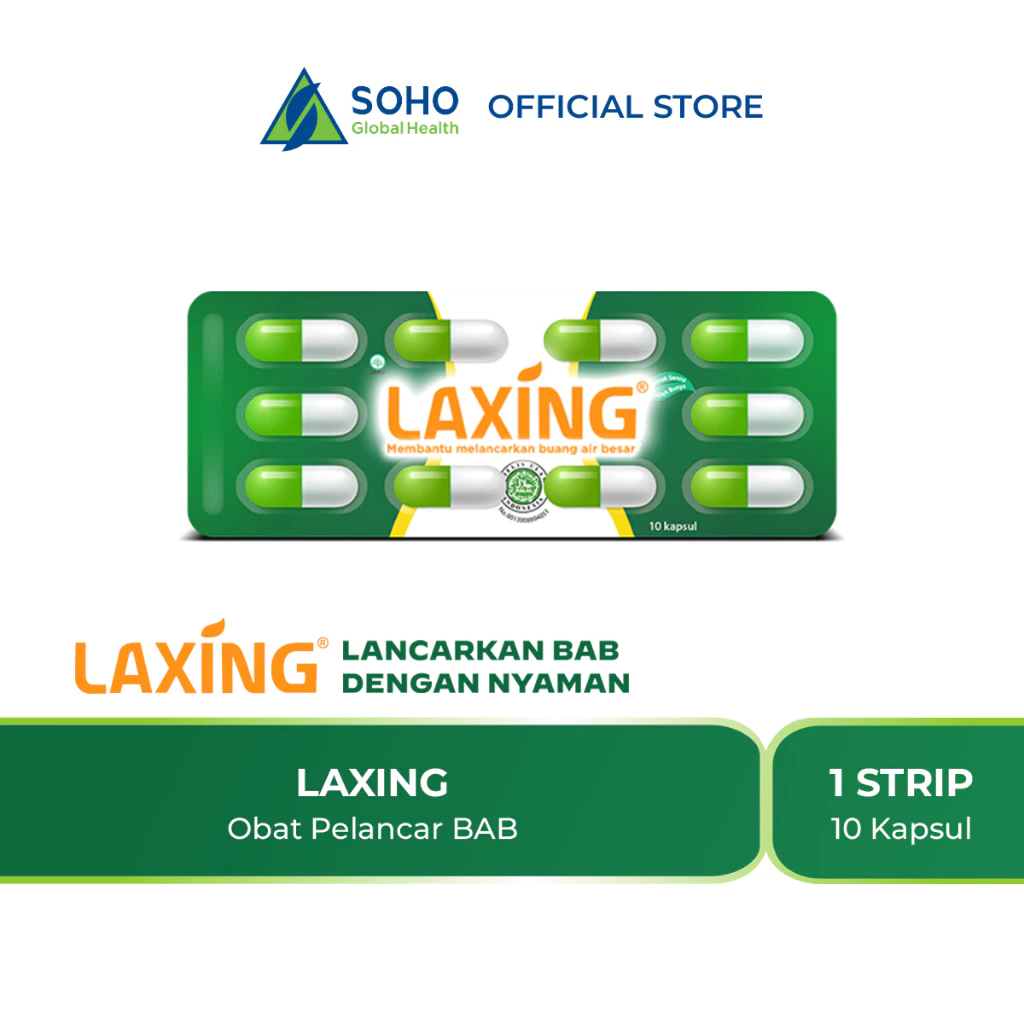Laxing Detoks Herbal Alami / Sembelit / Begah / Konstipasi susah BAB Halal - LD logo