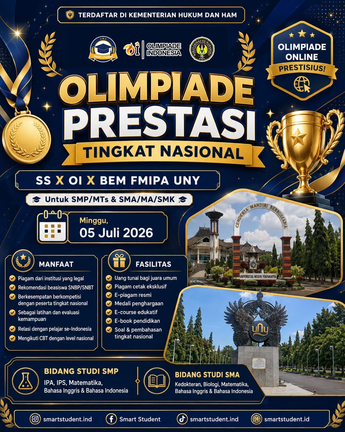 OLIMPIADE PRESTASI TINGKAT NASIONAL 2026 logo