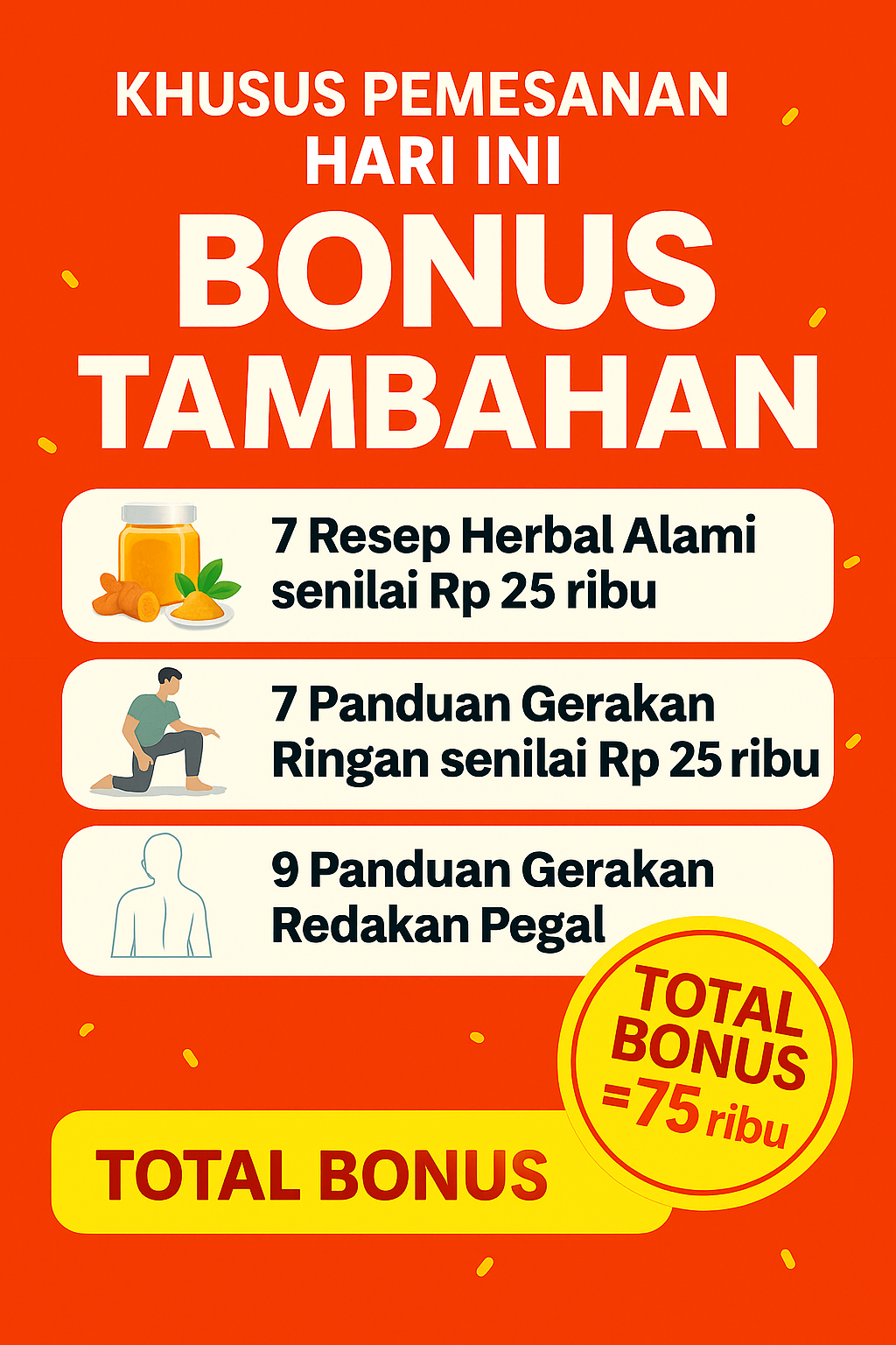 256 Titik Magnet Terapi Lutut Bonus (Terapi Leher dan  Detox)