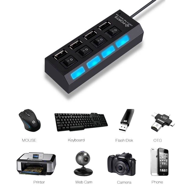 USB HUB 4 PORT FAST💰