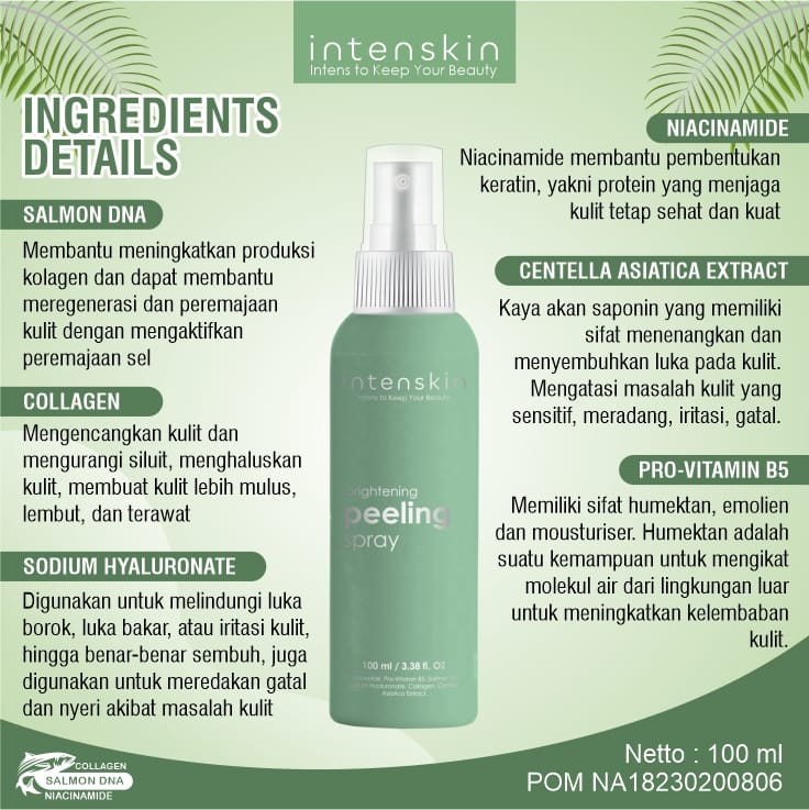 Intenskin Brightening Peeling Spray
