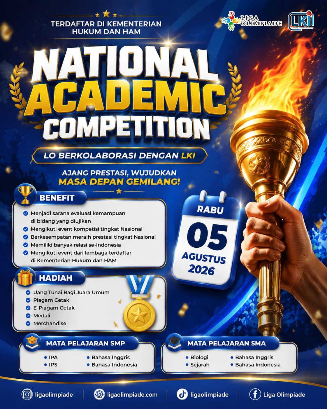 NATIONAL ACADEMIC COMPETITION 2026 logo