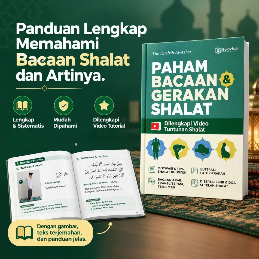 Buku Paham Bacaan & Gerakan Shalat R-G1 logo