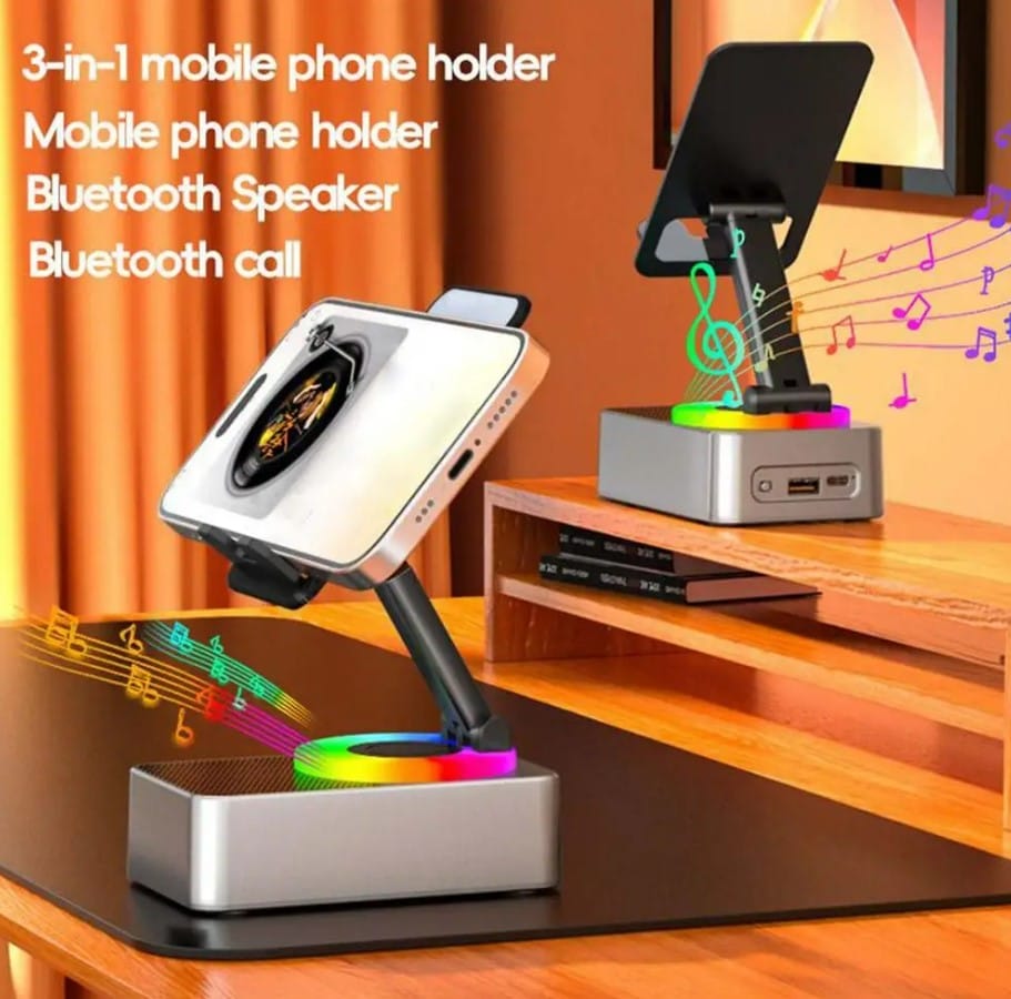 Ouvin - Nirkabel Speaker Bluetooth Powerbank Phone Holder CF1 logo